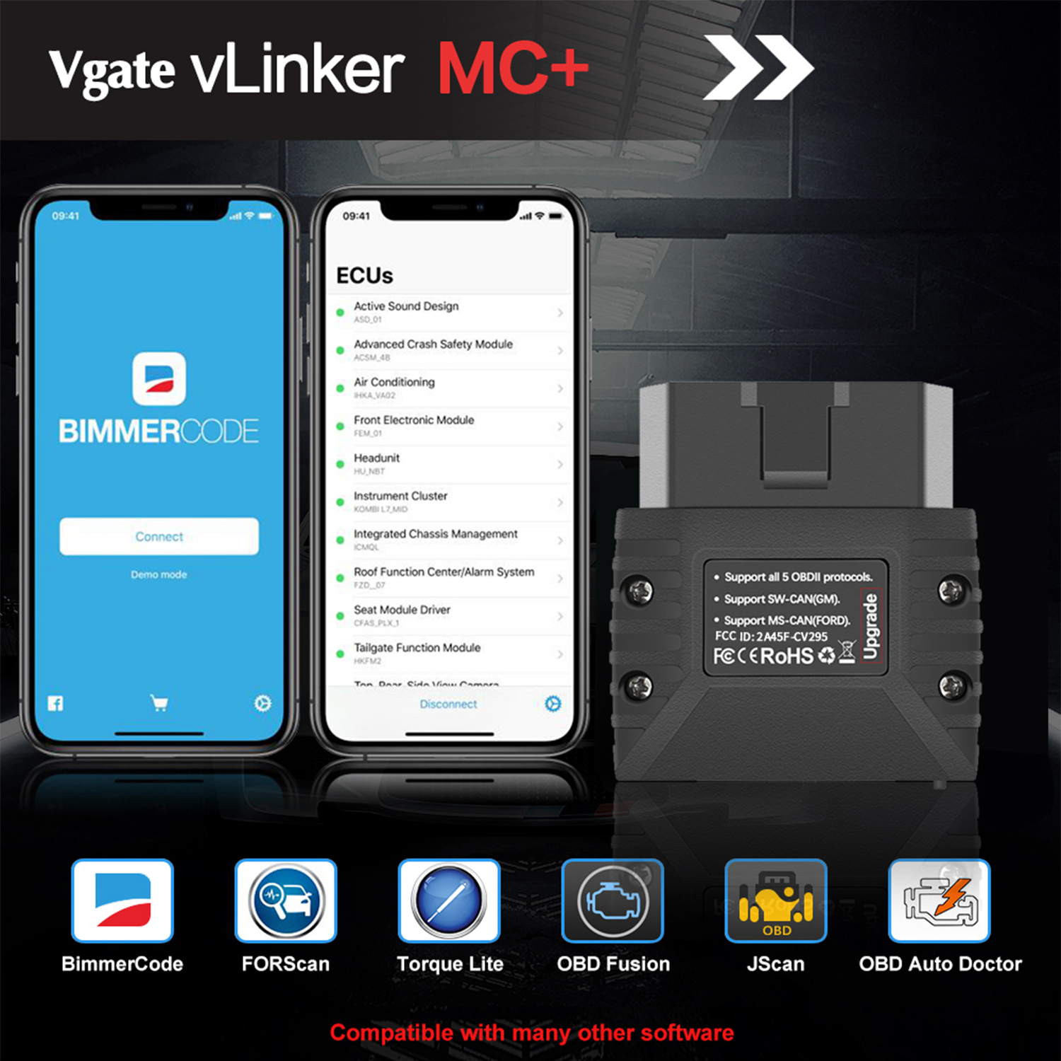 Vgate vLinker MC+