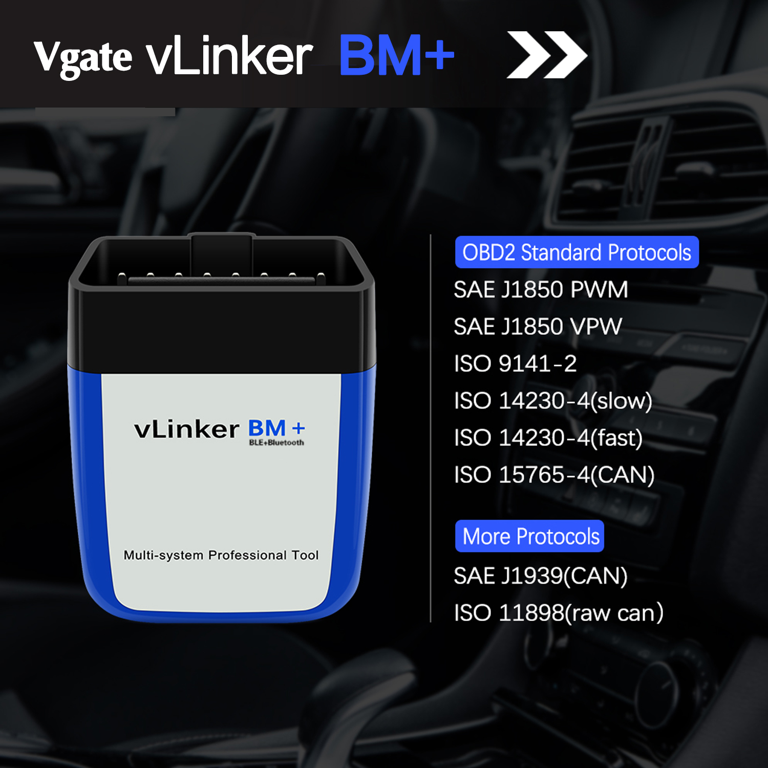 Vgate vLinker BM+