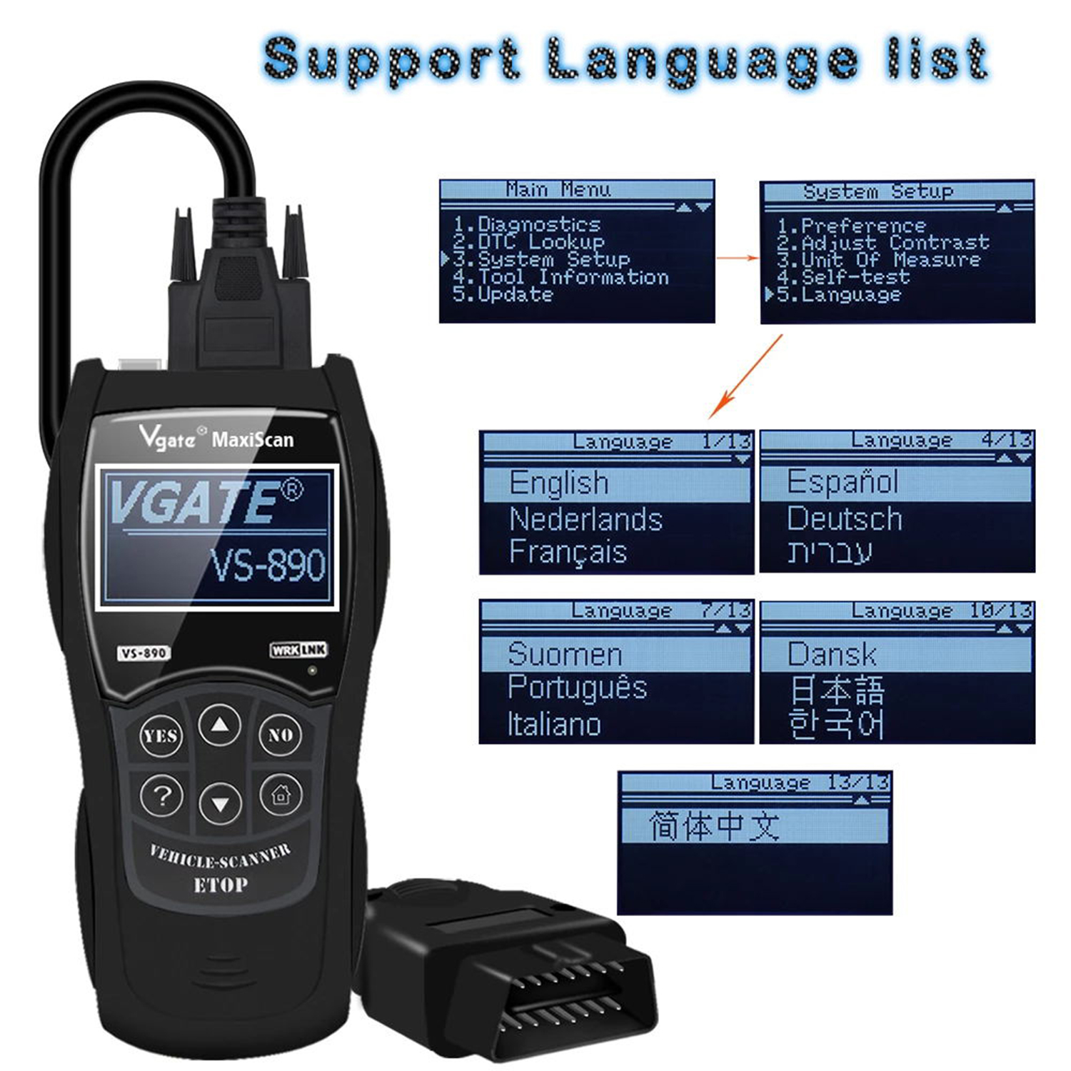 Vgate VS890