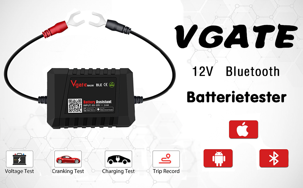 Bluetooth 4.0 12V Battery Monitor II