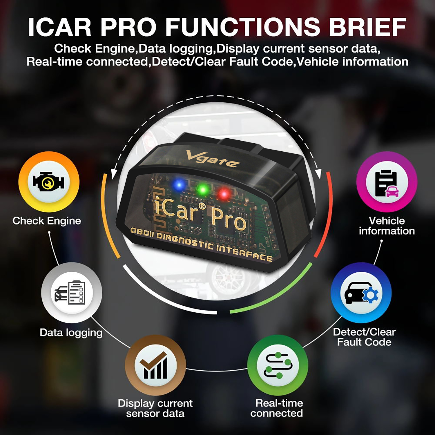 Vgate iCar Pro Wi-Fi