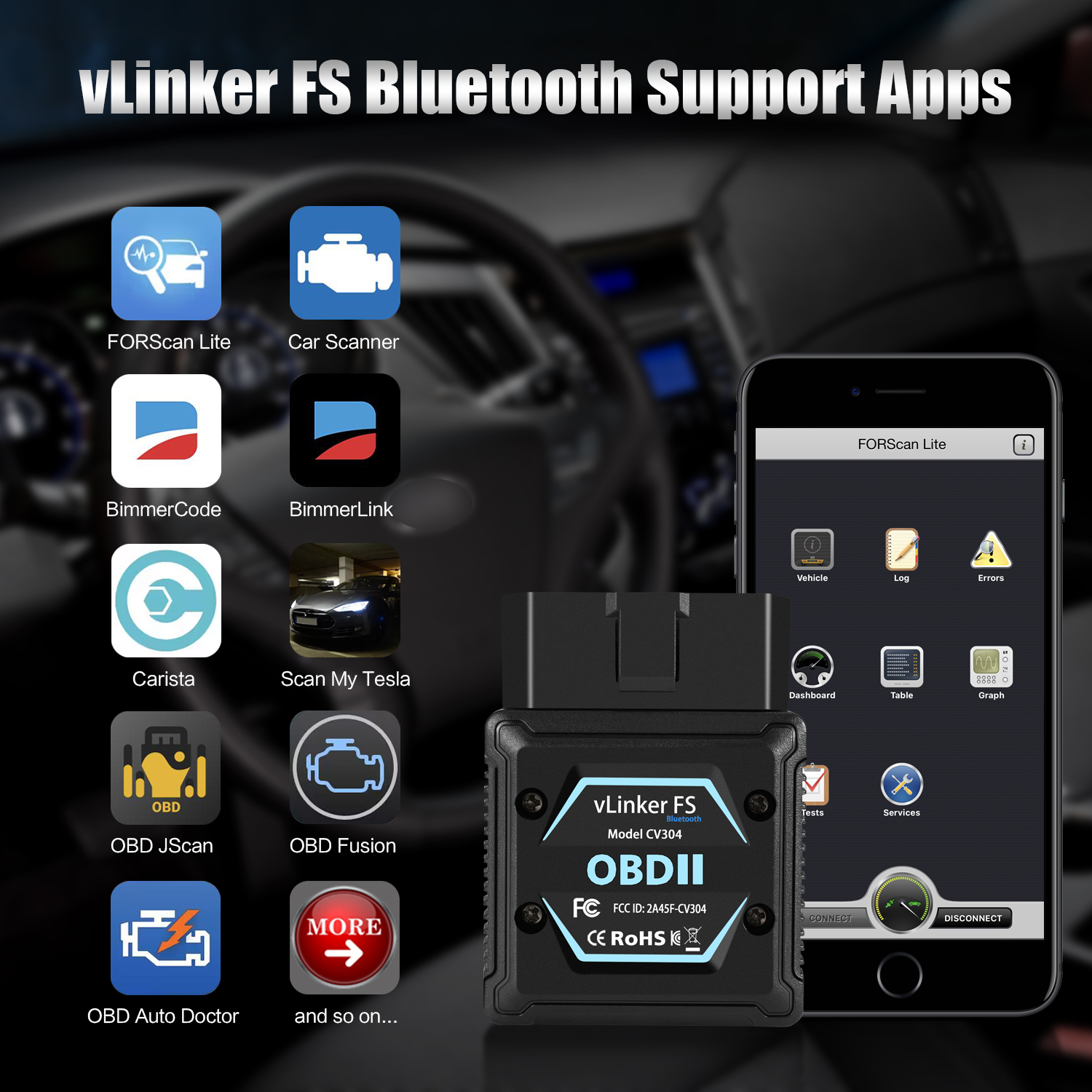 vLinker  FS  Bluetooth