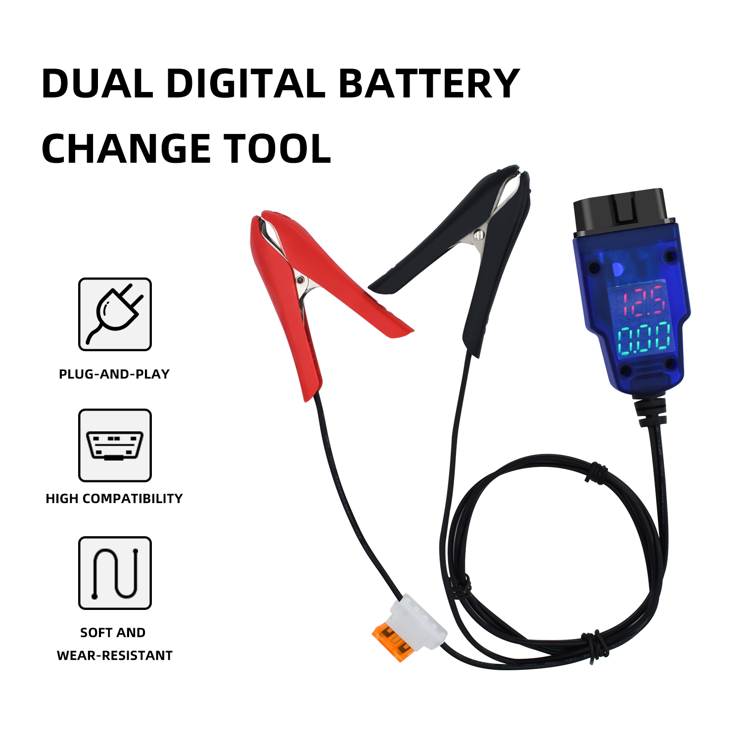 Dual Digital Battery Change Tool