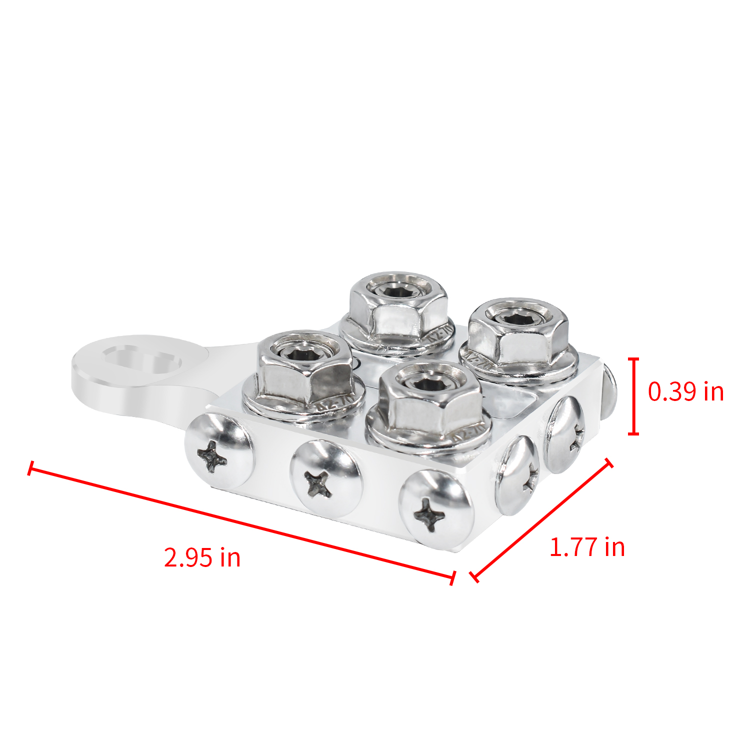 Battery Terminals--OF12 ( M6 & 1/4"-20 )